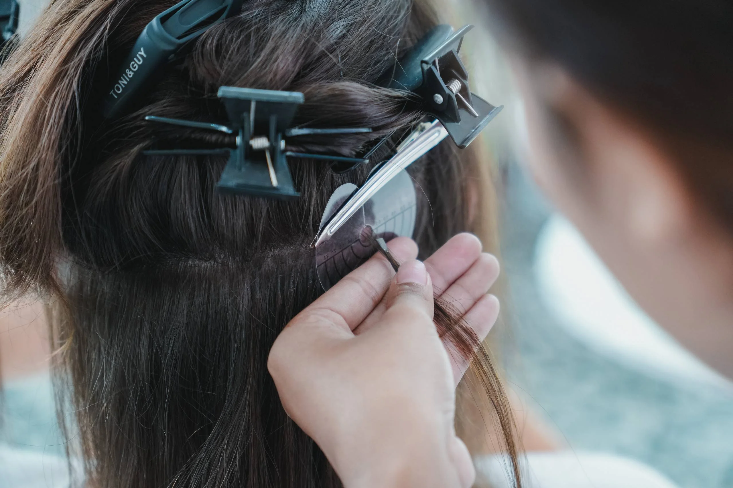 наращивание волос